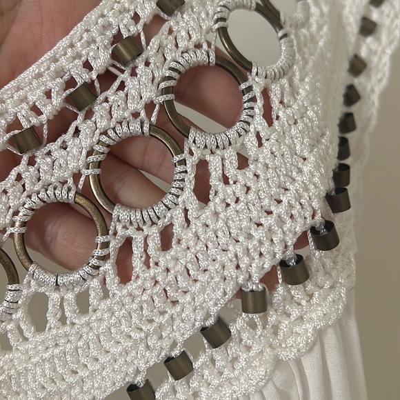 Free People Silky Flowy Bohemian Top - Picture 11 of 15